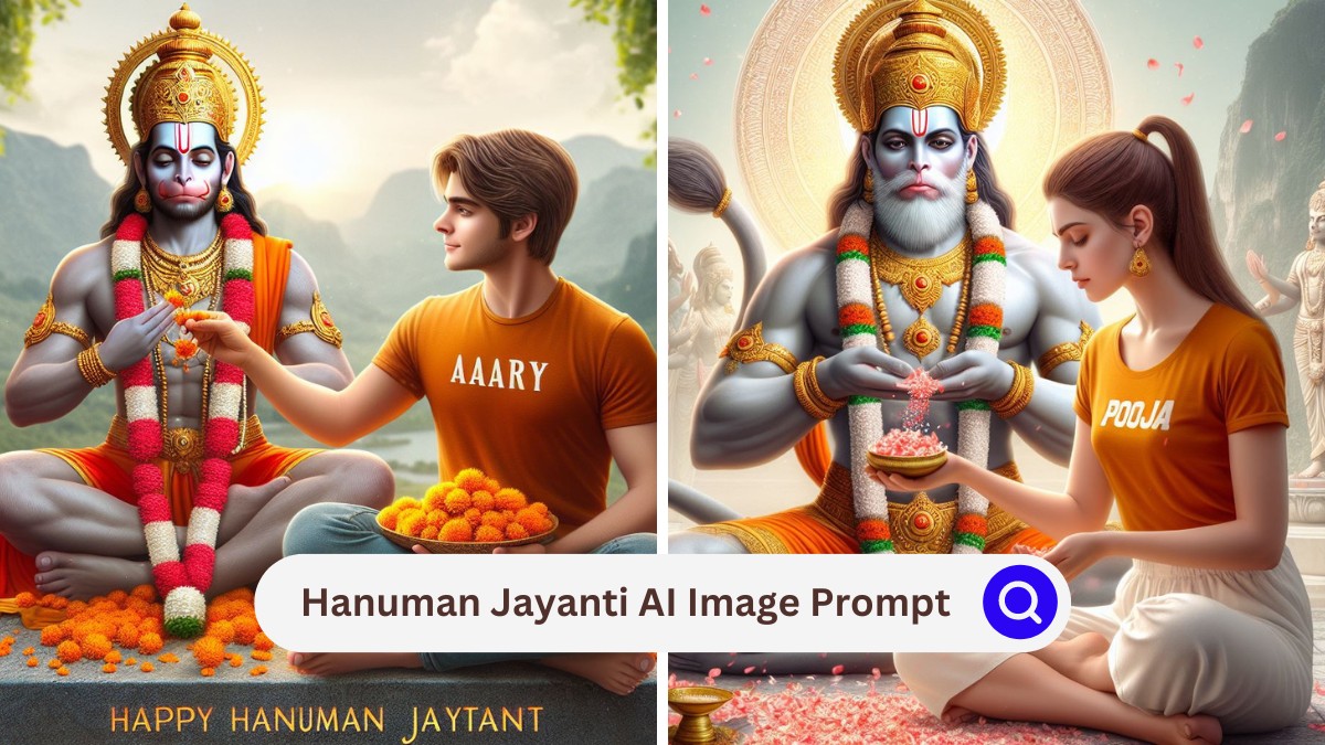 Hanuman Jayanti AI Image Prompt