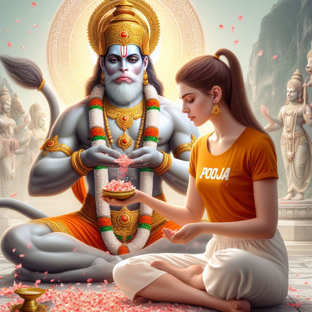 Hanuman Jayanti AI Image
